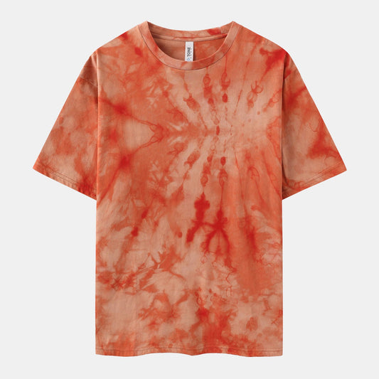 CrystaI Wash Tangerine Crew Neck