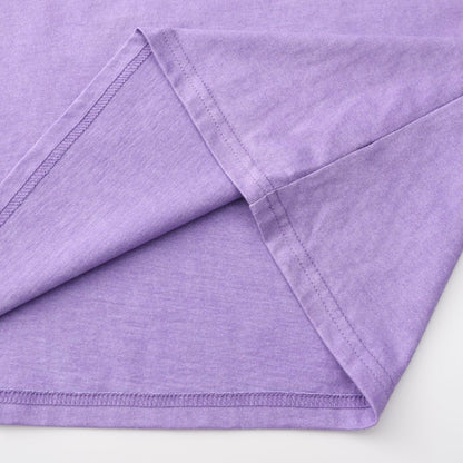 Vintage Wash Lavender Crew Neck