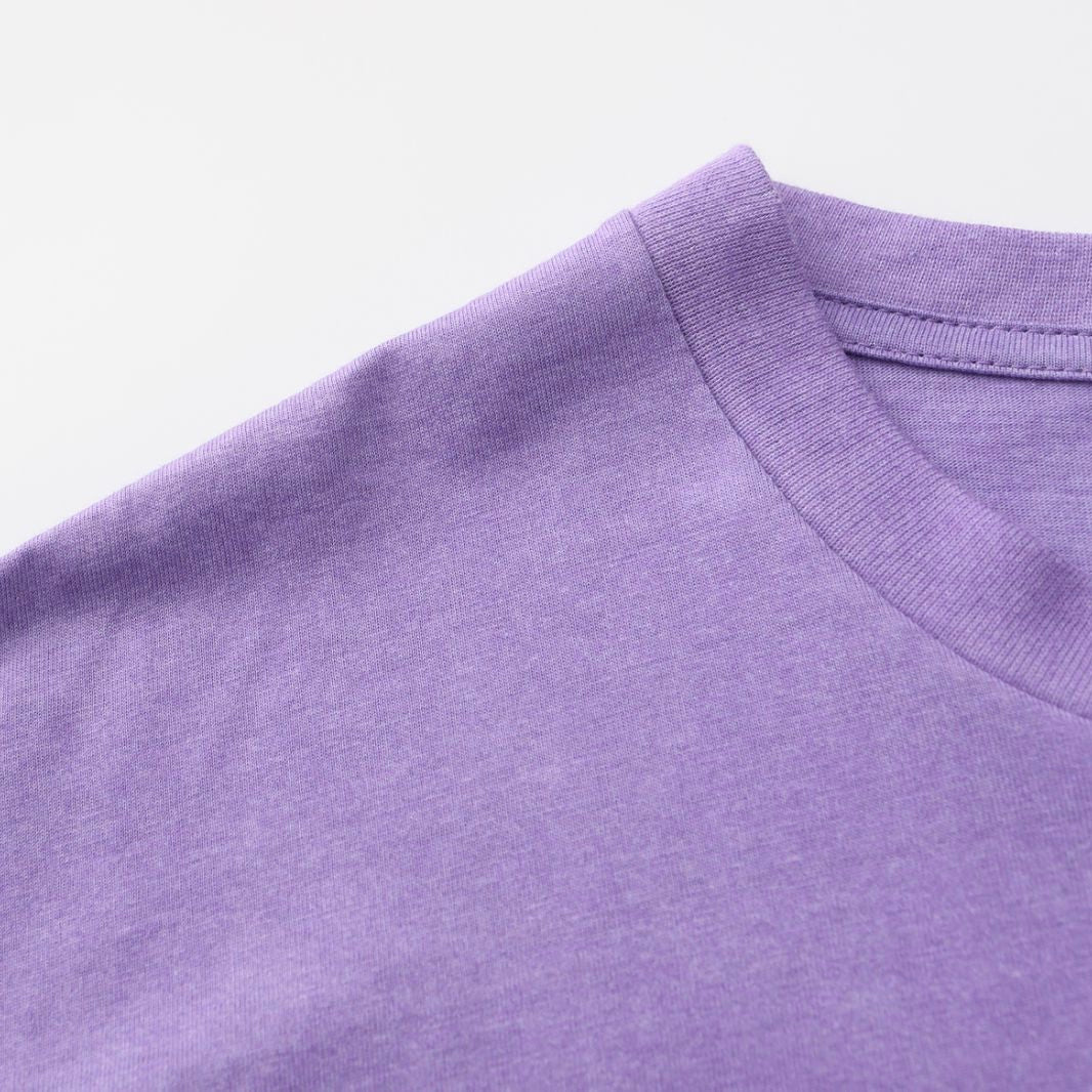 Vintage Wash Lavender Crew Neck