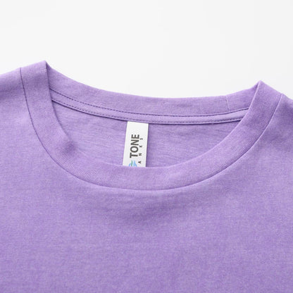 Vintage Wash Lavender Crew Neck