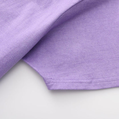 Vintage Wash Lavender Crew Neck