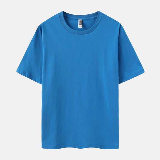 Solid Turquoise Crew Neck